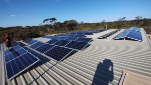 finishing the solar Panels- March 2025 - B smith
