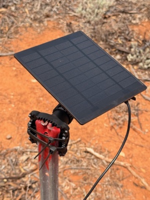 Setting up Solar Remote camera trials