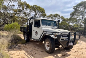 The Old workhorse 'James the Toyota"