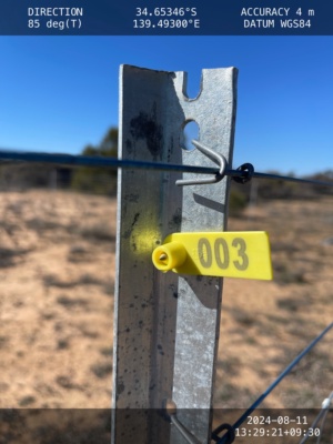 Photo points Compounds - exclusion zones