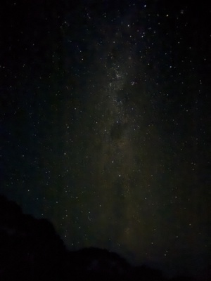 The evening Dark Night Sky February 2026