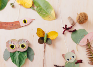 Creating craft to encourage Kids to engage in Nature