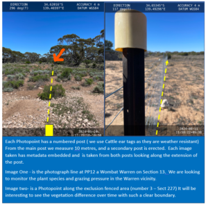 Example of a Photo point and field use